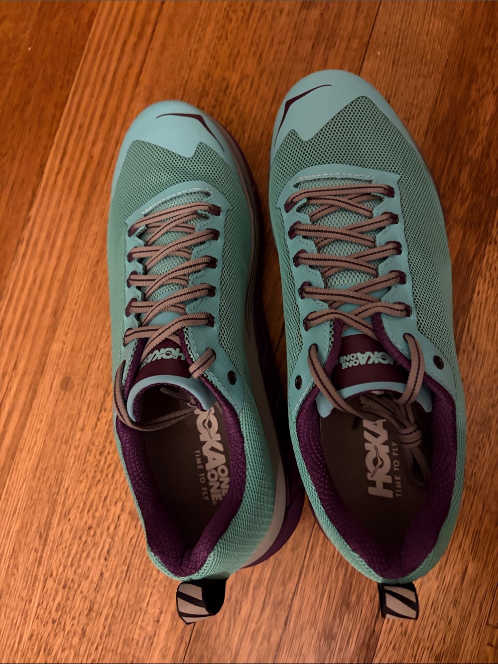 NWT HOKA One One Challenger ATR 4 Women’s Running Shoes Blue Size 11 - Picture 3 of 7